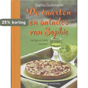 De taarten en salades van Sophie 9789059562547 S. Dudemaine, Verzenden, Zo goed als nieuw, S. Dudemaine