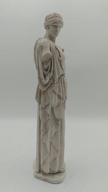 sculptuur, Statua di Atena Lemnia - 39 cm - marmerpoeder, Antiquités & Art