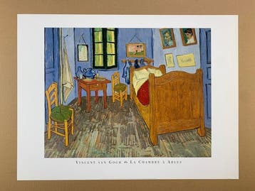 Vincent van Gogh - Sleeping room in Arles, 1889 - Artprint -