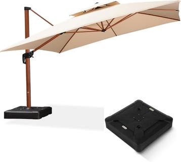 Parasol deporte 300x400cm Beige - Retour client -35%, Jardin & Terrasse, Verzenden