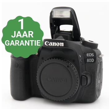 Canon EOS 80D body | Tweedehands, TV, Hi-fi & Vidéo, Verzenden