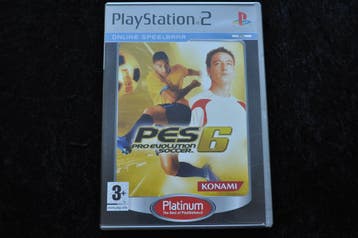 PES Pro Evolution Soccer 6 Playstation 2  PS2 Platinum, Verzenden, Nieuw