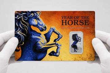 Australië. 1 Dollar 2026 – Lunar Horse Rectangular Coin in