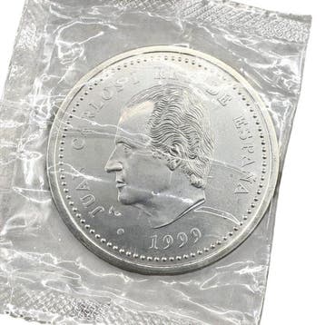 Spanje. Juan Carlos I. 2000 Pesetas 1999 - Xacobeo (Zonder