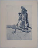 Salvador Dali (1904-1989) - Enfer 32 : Les Traîtres envers, Antiquités & Art