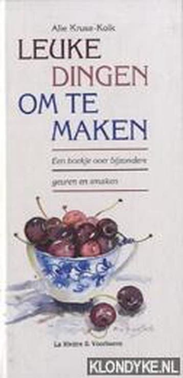 LEUKE DINGEN OM TE MAKEN 9789038403762 Kruse Kolk, Verzenden, Gelezen, Kruse Kolk