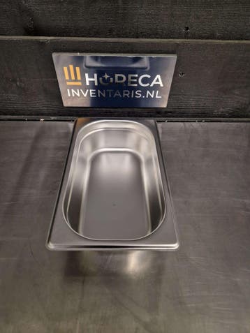Gastronorm bak | 1/4 GN | 6.5 cm diep | RVS | horeca