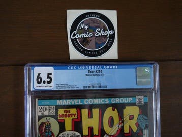 Thor #214 - Into the Dark Nebula! - 1 Graded comic - Eerste