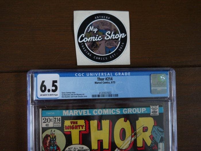 Thor #214 - Into the Dark Nebula! - 1 Graded comic - Eerste, Livres, BD | Comics