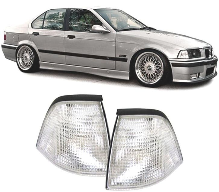 CLIGNOTANTS AVANT BMW E36 90-00 BLANC MAT, Auto-onderdelen, Verlichting, Verzenden