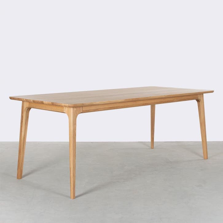 Scandinavische houten tafels in beuken, eiken en walnoot, Maison & Meubles, Salles à manger complètes, Envoi