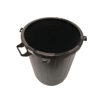 Afvalbak 75 liter zwart gebruikt, Doe-het-zelf en Bouw, Ophalen of Verzenden