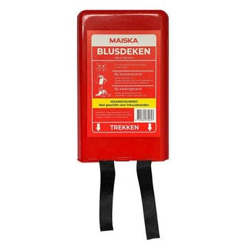 Branddeken blusdeken hardcase MAISKA 180x180 cm, Maison & Meubles, Accessoires pour la Maison | Plaids & Couvertures, Verzenden