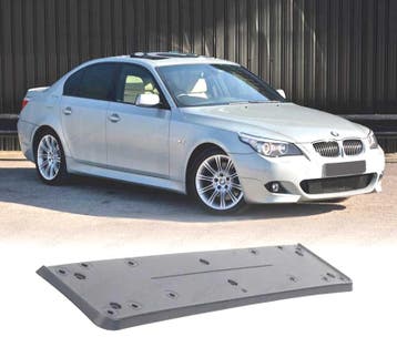 SUPPORT PLAQUE D´IMMATRICULATION BMW E60 03-10, Verzenden