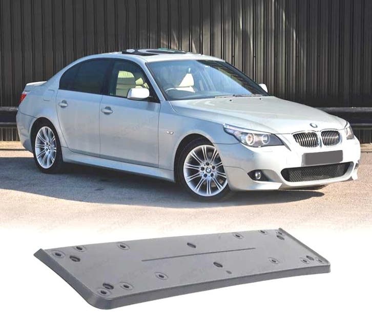 SUPPORT PLAQUE D´IMMATRICULATION BMW E60 03-10, Auto-onderdelen, Carrosserie, Verzenden