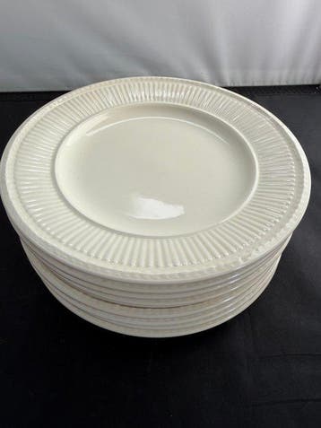 Wedgwood - Assiette (9) - Edme - Faïence, Antiquités & Art