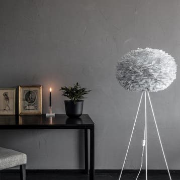 Vloerlamp lichtgrijs | Eos x-large | met tripod wit, Verzenden, Nieuw, Scandinavisch