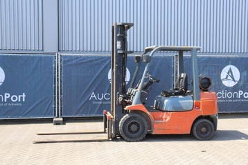 Veiling: Heftruck Toyota 42-7FGF25 LPG 2500kg 6.0m 2007, Ophalen