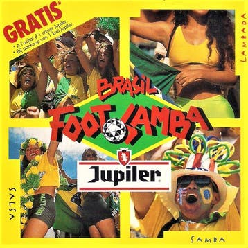 Various - Jupiler Brasil Foot Samba, Verzenden, Gebruikt