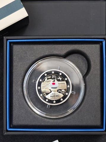 France. 2 Euro 2026 Marine Française (2 monnaies) Proof +
