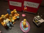 Figurine - Pixi 2195 et 2196 - Les Simpson sur le canapé TV