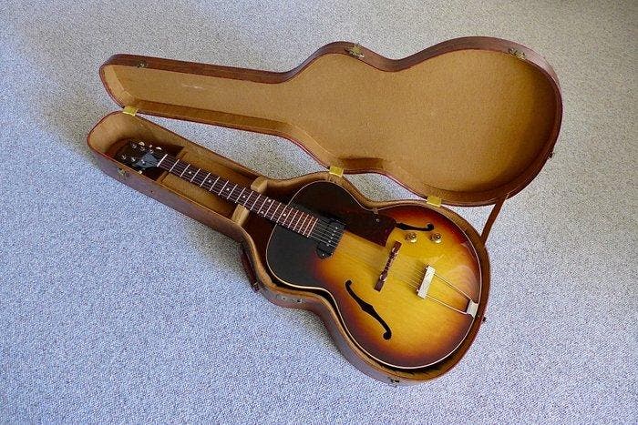 Gibson - ES - 125 T 1958 - - Elektrische gitaar - Verenigde, Muziek en Instrumenten, Snaarinstrumenten | Gitaren | Akoestisch