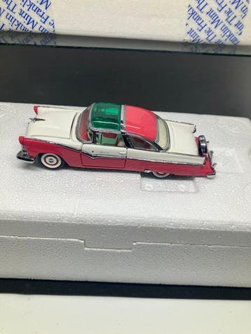 Franklin Mint 1:43 - Modelauto (2) - Chevrolet Corvette, Nieuw