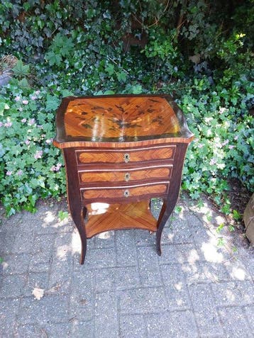 Table ambulante - Hout, Tulpenboomhout, Amaranth