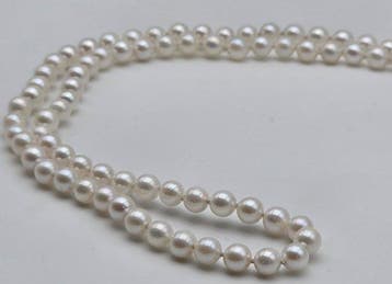 Sans prix de réserve - Collier - 18 carats Or blanc Perle, Nieuw