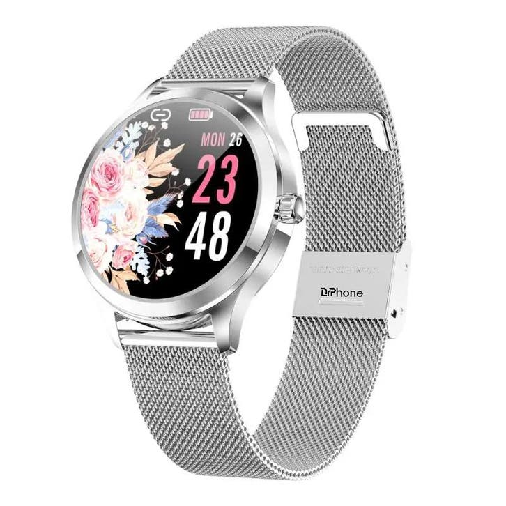 DrPhone EleganceTrack - 1,09 Inch TFT Smartwatch -, Handtassen en Accessoires, Smartwatches, Nieuw, Verzenden