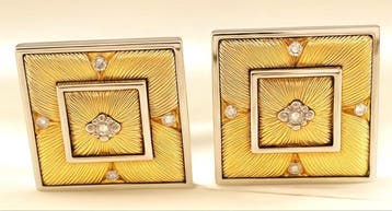 Buccellati - Boutons de manchette - 18 carats Or jaune,