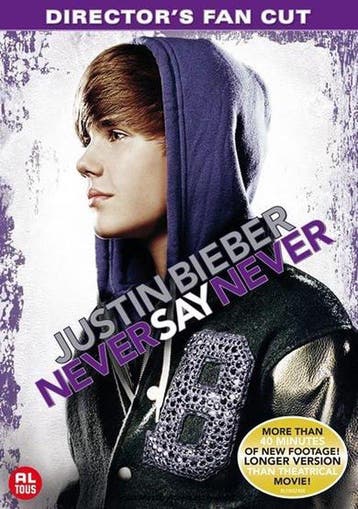 Justin Bieber - Never say never (dvd tweedehands film), Ophalen of Verzenden
