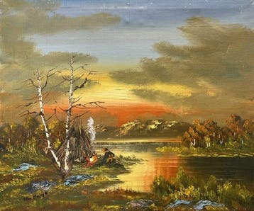Europese school (XX) - Emberlit Horizon, Antiek en Kunst