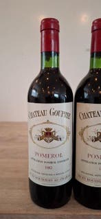 1982 Chateau Gouprie - Pomerol - 2 Bouteilles (0,75 L), Collections, Vins