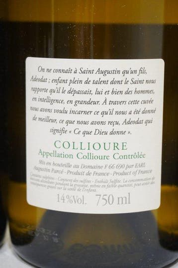 2014 x 3 Gardiès Les Vignes de mon Père, 2017 Les, Nieuw