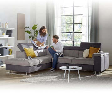 Zetel vanaf €899.-  | Grijze Hoeksalon, Maison & Meubles