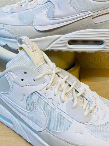 Nike - AM 90 Futura Triple White P43 - Sneakers - Taille :, Nieuw