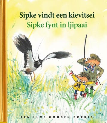 Sipke vindt een kievitsei / Sipke fynt in ljipaai / Gouden, Verzenden, Zo goed als nieuw, Lida Dijkstra