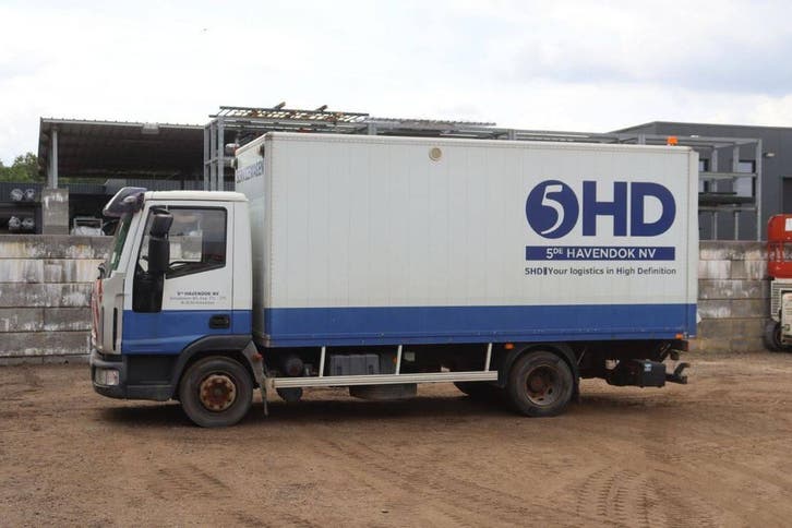 Veiling: Bakwagen Vrachtwagen Iveco ML90E18 Diesel 177pk, Autos, Camions, Enlèvement