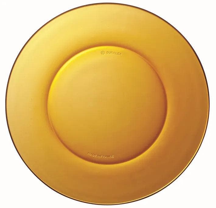 Duralex Lys Amber Plat Bord - 6 stuks - 23 cm, Huis en Inrichting, Keuken | Servies, Nieuw, Verzenden
