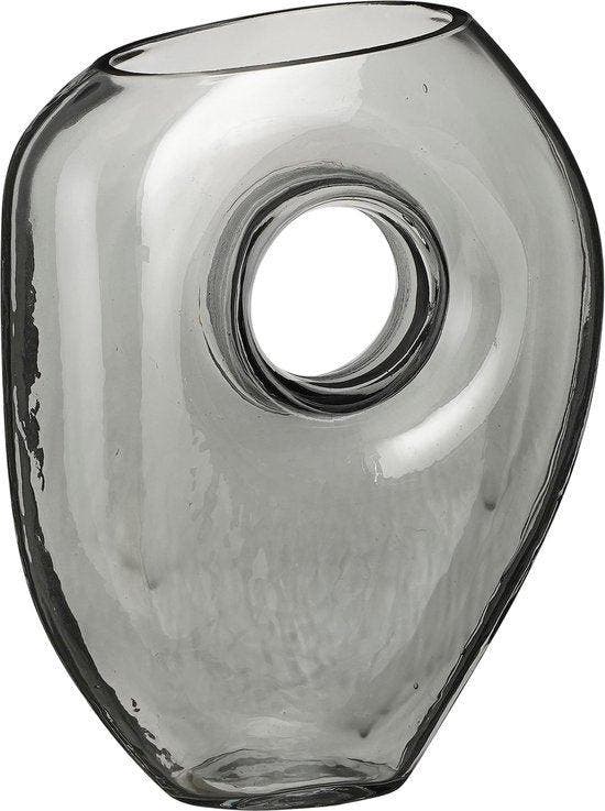 2dekans | Mica Decorations Jay Vaas - L18 x B8 x H23 cm -, Huis en Inrichting, Woonaccessoires | Vazen, Ophalen of Verzenden