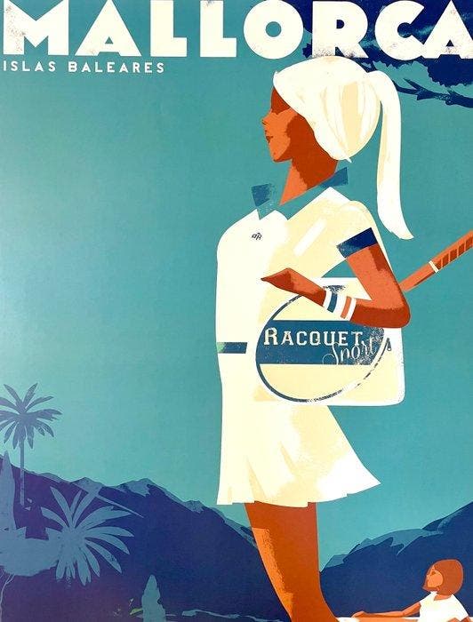 Mads Berg - The Winner, Manacor. Modern print, Antiquités & Art, Art | Dessins & Photographie