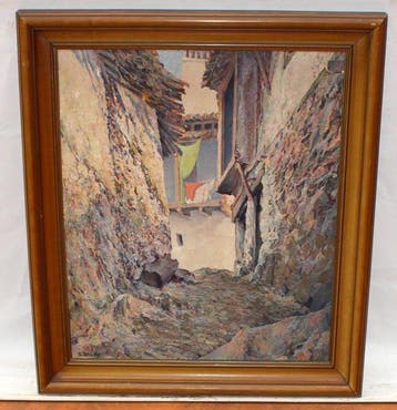 Carlos Dal Ré Ambrosi (1863 - 1948) - Guisando (Avila), Antiek en Kunst