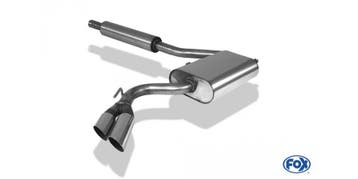 FOX VW Corrado G60 half systeem van Kat Side Pipe - 2x70 typ, Verzenden, Nieuw