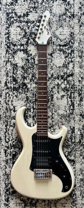 Aria Pro II - The CAT Vintage White MIJ 1986 - - Elektrische