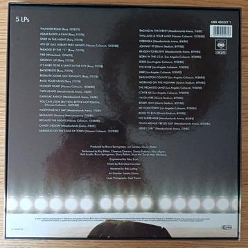 Bruce Springsteen - Live/1975-85 (5LP Boxset) - LP Box set -, Cd's en Dvd's, Nieuw in verpakking