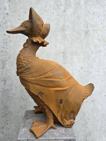 Beeldje - Beeldje - Dressed duck - IJzer - IJzer