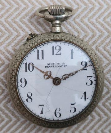 Reloj de bolsillo antiguo - pocket watch - 1900-1949