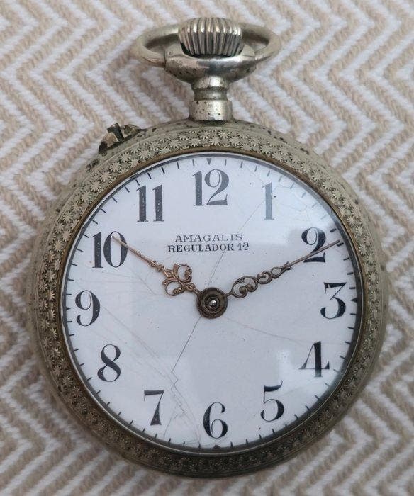 Reloj de bolsillo antiguo - pocket watch - 1900-1949, Bijoux, Sacs & Beauté, Montres | Hommes