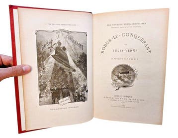 Verne - Robur le Conquérant - Un Billet de Loterie - 1886